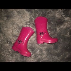 Toddler Michael Kors rain boot